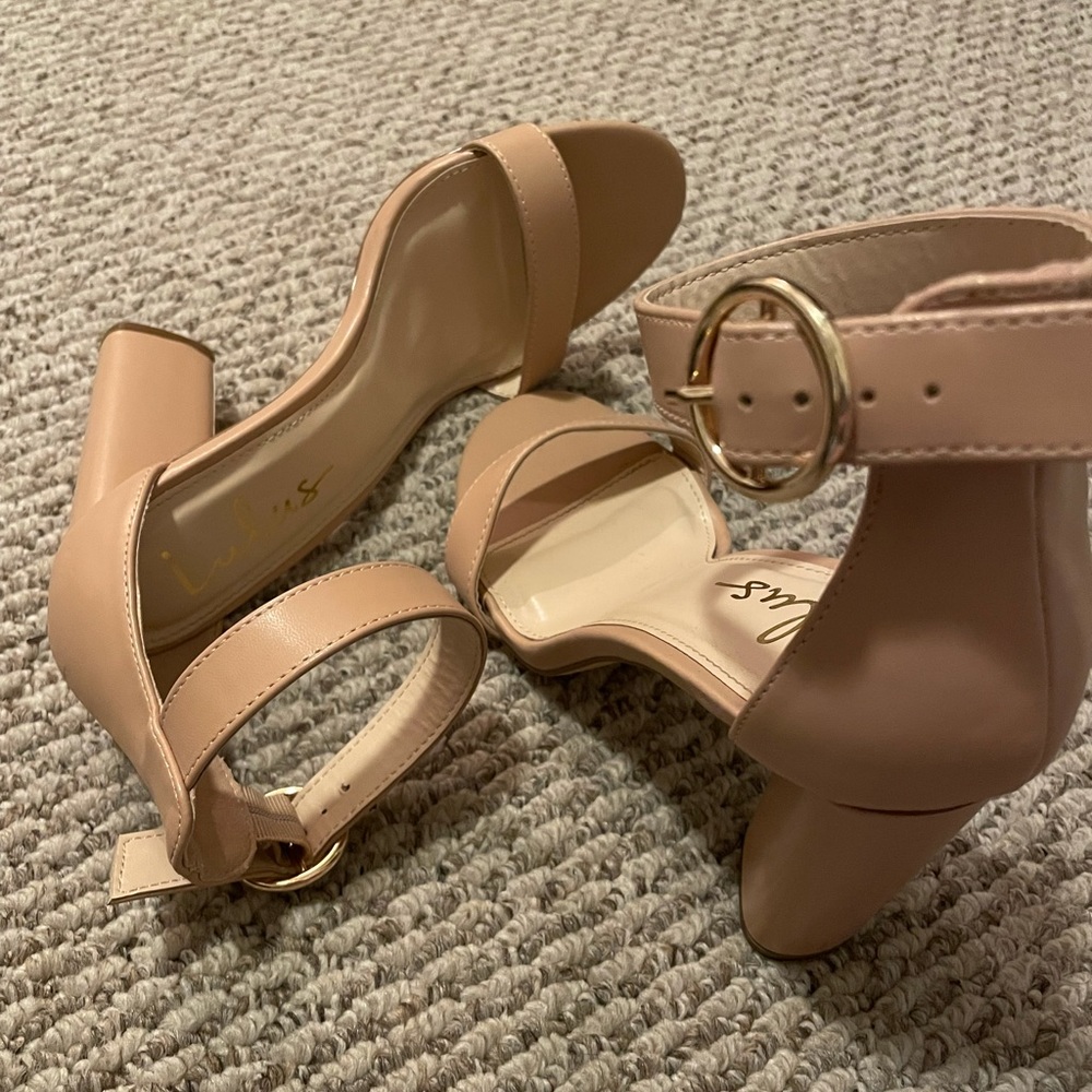 Lulus Nude Heel